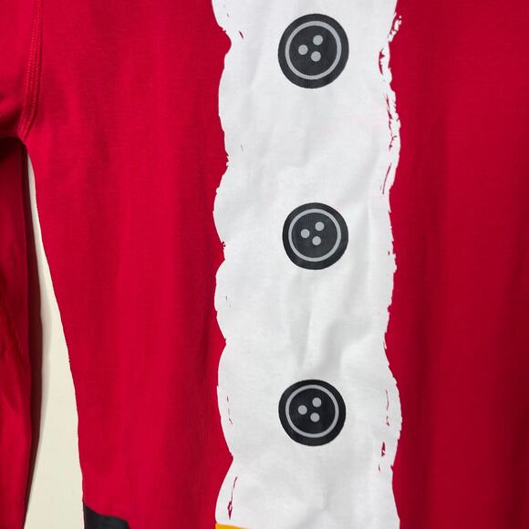 Hanna Andersson Christmas Santa Clause Pajama Top Red 14 - Picture 4 of 5